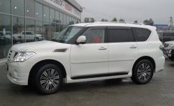 12 049 р. Молдинги (накладки на двери) Impul Nissan Patrol 6 Y62 дорестайлинг (2010-2014) (Неокрашенные)  с доставкой в г. Пермь. Увеличить фотографию 8
