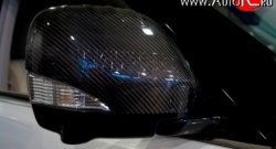 22 749 р. Накладки на зеркала Impul Nissan Patrol 6 Y62 дорестайлинг (2010-2014) (Неокрашенные)  с доставкой в г. Пермь. Увеличить фотографию 2