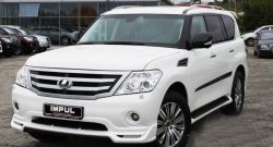 22 749 р. Накладки на зеркала Impul Nissan Patrol 6 Y62 дорестайлинг (2010-2014) (Неокрашенные)  с доставкой в г. Пермь. Увеличить фотографию 5