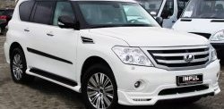 22 749 р. Накладки на зеркала Impul Nissan Patrol 6 Y62 дорестайлинг (2010-2014) (Неокрашенные)  с доставкой в г. Пермь. Увеличить фотографию 6