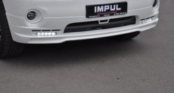 64 549 р. Накладка на передний бампер Impul Nissan Patrol 6 Y62 дорестайлинг (2010-2014) (Неокрашенная)  с доставкой в г. Пермь. Увеличить фотографию 7