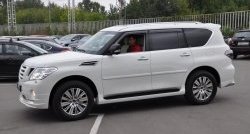 12 049 р. Решётка радиатора Impul Nissan Patrol 6 Y62 дорестайлинг (2010-2014) (Неокрашенная)  с доставкой в г. Пермь. Увеличить фотографию 7
