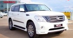38 499 р. Решётка радиатора Impul V2 Nissan Patrol 6 Y62 дорестайлинг (2010-2014) (Неокрашенная)  с доставкой в г. Пермь. Увеличить фотографию 4