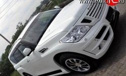 10 599 р. Реснички на фары Invader Style Nissan Patrol 6 Y62 дорестайлинг (2010-2014) (Неокрашенные)  с доставкой в г. Пермь. Увеличить фотографию 2