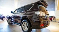22 749 р. Спойлер Impul Nissan Patrol 6 Y62 дорестайлинг (2010-2014) (Неокрашенный)  с доставкой в г. Пермь. Увеличить фотографию 2