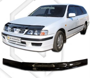 Дефлектор капота CA-Plastiс Nissan Primera  седан (1995-2000) P11 дорестайлинг