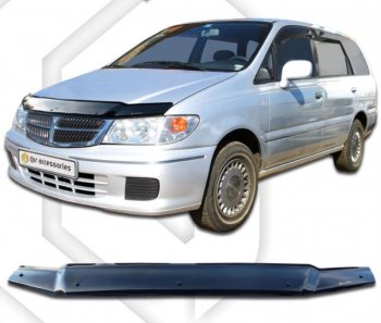 Дефлектор капота CA-Plastic Nissan Presage  U30 (1998-2001) дорестайлинг