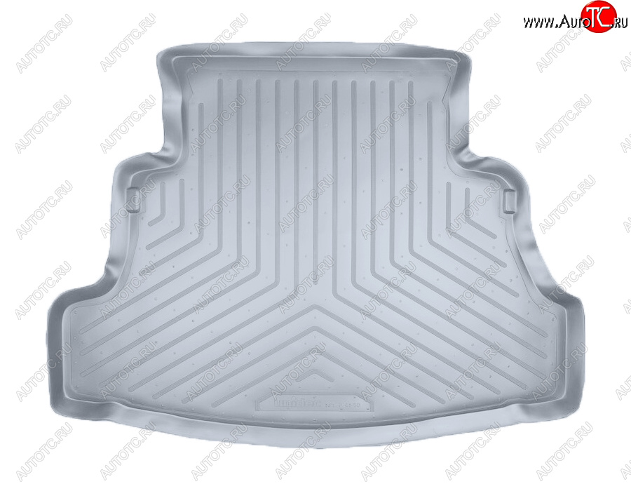 2 199 р. Коврик багажника Norplast Unidec  Nissan Primera  3 седан (2001-2008) P12 (Цвет: серый)  с доставкой в г. Пермь