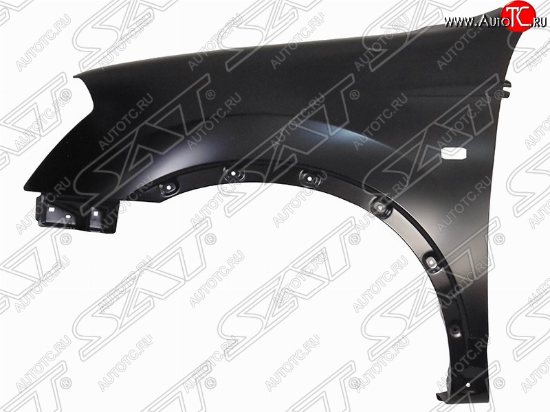 4 649 р. Левое крыло переднее SAT Nissan Qashqai 1 дорестайлинг (2007-2010) (Неокрашенное)  с доставкой в г. Пермь