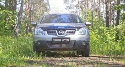 2 069 р. Защитная сетка решетки переднего бампера РА  Nissan Qashqai  1 (2007-2010) дорестайлинг  с доставкой в г. Пермь. Увеличить фотографию 4