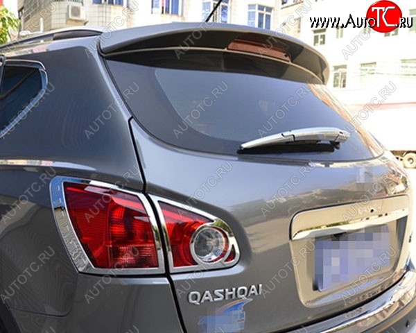 3 099 р. Спойлер M-VRS Nissan Qashqai 1 дорестайлинг (2007-2010) (Неокрашенный)  с доставкой в г. Пермь