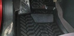 Комплект ковриков в салон Aileron 4 шт. (полиуретан, 3D с подпятником) Nissan Qashqai  1 (2007-2010) дорестайлинг