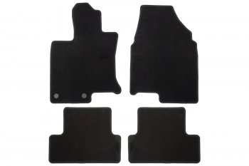 Текстильные коврики салона Klever Econom Nissan Qashqai 1 дорестайлинг (2007-2010) (Черные)