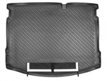 Коврик багажника Norplast Nissan Qashqai  1 (2007-2013) дорестайлинг, J10 рестайлинг (Черный, с погрузочным ковриком (фартуком))