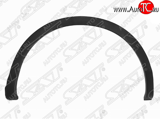 2 289 р. Левая накладка арки SAT (плоская, задняя) Nissan Qashqai 2 J11 дорестайлинг (2013-2019)  с доставкой в г. Пермь