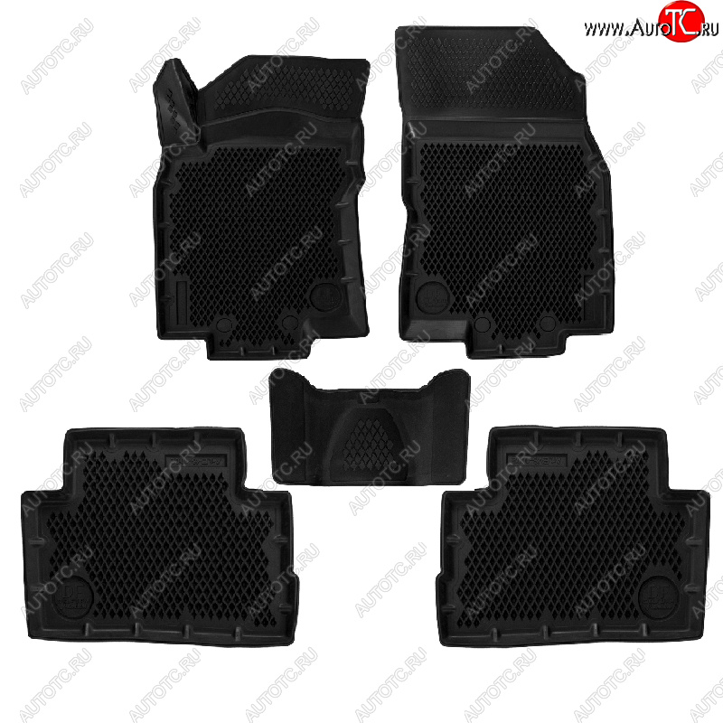3 599 р. Коврики салона DELFORM ❞EVA 3D Premium❝ (термоэластопласт/ТЭП) Nissan Qashqai 2 J11 дорестайлинг (2013-2019)  с доставкой в г. Пермь