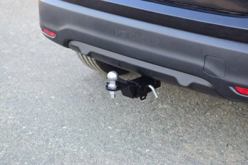 14 839 р. Фаркоп PT GROUP /съемный квадрат/ NISSAN Qashqai 2014- Nissan Qashqai 2 J11 рестайлинг (2017-2022)  с доставкой в г. Пермь. Увеличить фотографию 4