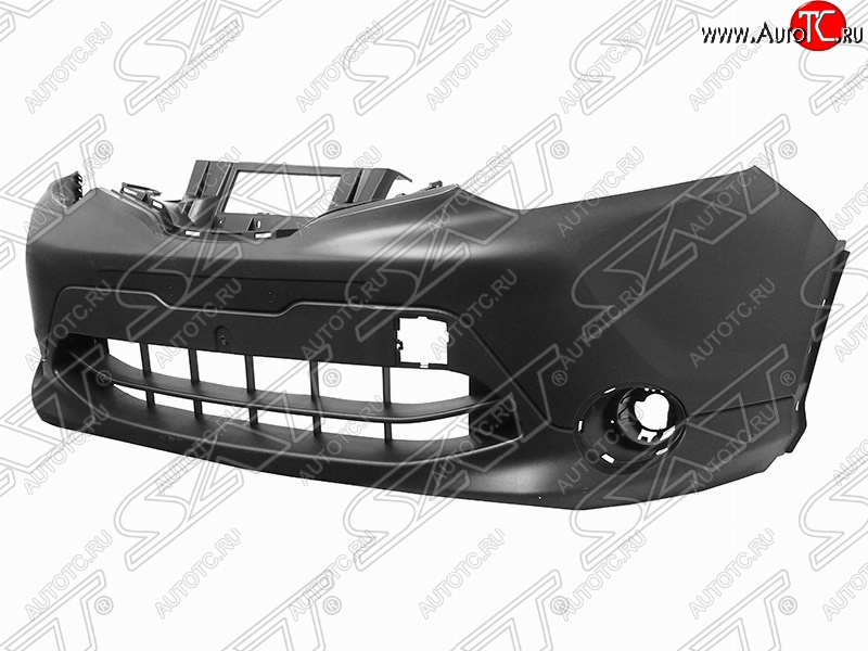 4 399 р. Передний бампер SAT Nissan Qashqai 2 J11 дорестайлинг (2013-2019) (Неокрашенный)  с доставкой в г. Пермь