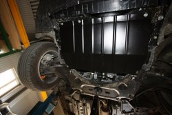 5 899 р. Защита картера двигателя (1.2, вариатор) ECO Nissan Qashqai 2 J11 рестайлинг (2017-2022)  с доставкой в г. Пермь. Увеличить фотографию 2