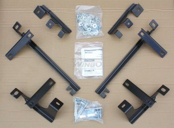 11 799 р. Подножки боковые WINBO OE Style Nissan Qashqai 2 J11 дорестайлинг (2013-2019)  с доставкой в г. Пермь. Увеличить фотографию 2