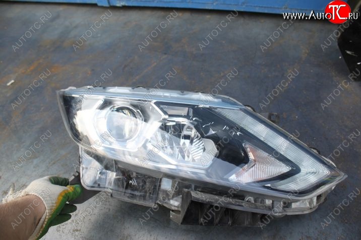 9 399 р. Фара BRIGHTROAD (под корректор диодная, галоген, левая) Nissan Qashqai 2 J11 рестайлинг (2017-2022)  с доставкой в г. Пермь