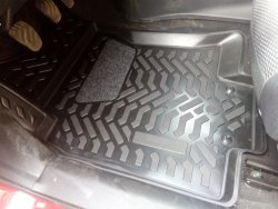 1 749 р. Коврики в салон (сборка РФ) Aileron 3D Nissan Qashqai 2 J11 рестайлинг (2017-2022)  с доставкой в г. Пермь. Увеличить фотографию 3