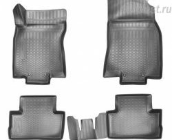 Комплект ковриков в салон Norplast Unidec (российской сборки) Nissan Qashqai  2 (2013-2022) J11 дорестайлинг, J11 рестайлинг (Цвет: черный)