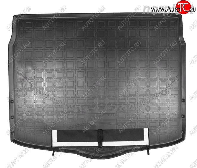 2 889 р. Коврик багажника Norplast  Nissan Qashqai  2 (2017-2022) J11 рестайлинг (Черный, с погрузочным ковриком (фартуком))  с доставкой в г. Пермь