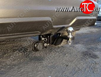17 699 р. Фаркоп (тягово-сцепное устройство) TCC  Nissan Qashqai  2 (2017-2022) J11 рестайлинг (оцинкованный, шар Е нержавейка)  с доставкой в г. Пермь