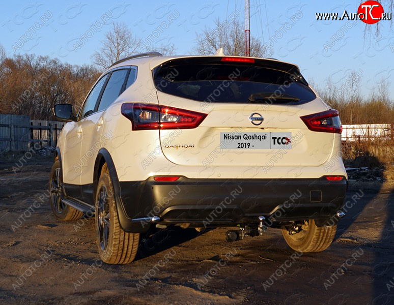 14 399 р. Фаркоп (тягово-сцепное устройство) TCC  Nissan Qashqai  2 (2017-2022) J11 рестайлинг (оцинкованный, шар Е )  с доставкой в г. Пермь
