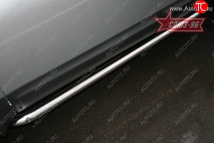 11 339 р. Защита порогов Souz-96 (d60)  Nissan Qashqai +2  1 (2008-2010) J10 дорестайлинг  с доставкой в г. Пермь