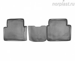 Комплект ковриков в салон Norplast (задние) Nissan Qashqai +2  1 (2008-2010) J10 дорестайлинг