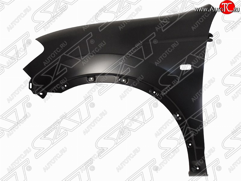 5 349 р. Левое крыло переднее SAT Nissan Qashqai 1 J10 рестайлинг (2010-2013) (Неокрашенное)  с доставкой в г. Пермь