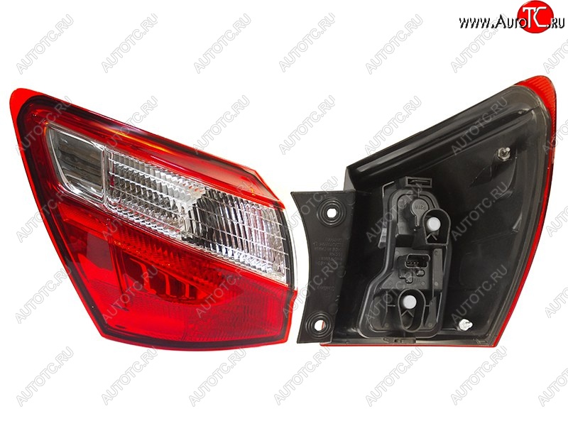 3 799 р. Левый фонарь (внешний) SAT Nissan Qashqai 1 J10 рестайлинг (2010-2013)  с доставкой в г. Пермь