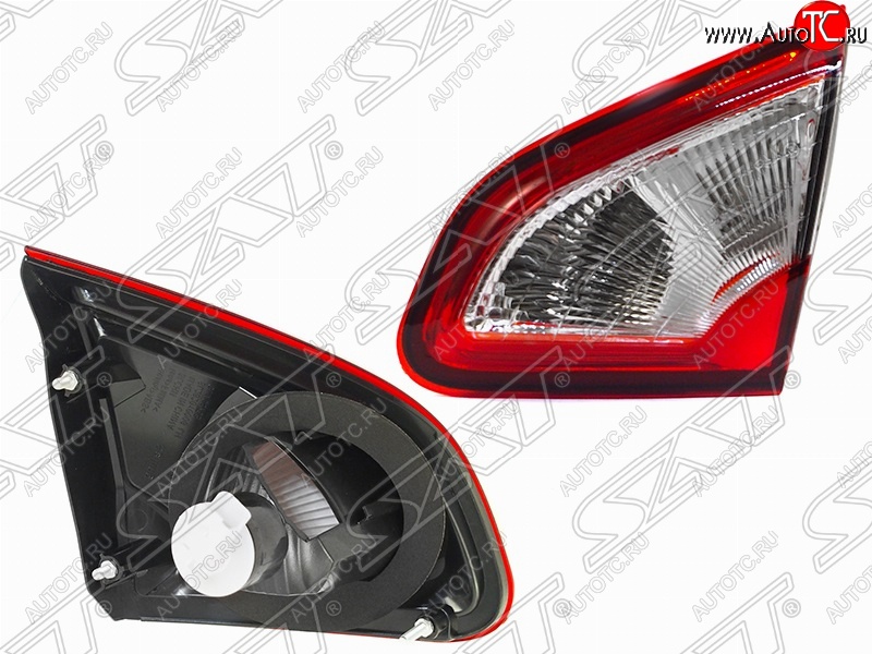 2 499 р. Правый фонарь SAT (внутренний) Nissan Qashqai 1 J10 рестайлинг (2010-2013)  с доставкой в г. Пермь