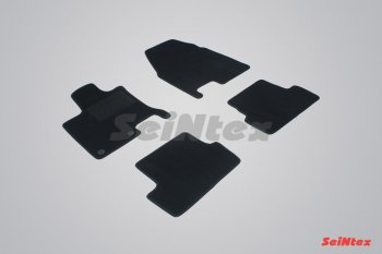 Комплект ворсовых ковриков в салон LUX Seintex Nissan Qashqai  1 (2007-2013) дорестайлинг, J10 рестайлинг