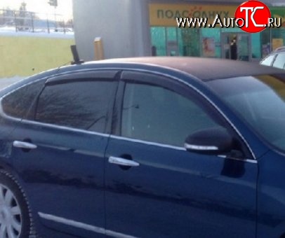 2 159 р. Комплект дефлекторов окон (седан) SkyLine Nissan Sentra 7 B17 (2014-2017)  с доставкой в г. Пермь
