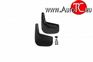 1 249 р. Брызговики задние Autofamily Nissan Sentra 7 B17 (2014-2017)  с доставкой в г. Пермь