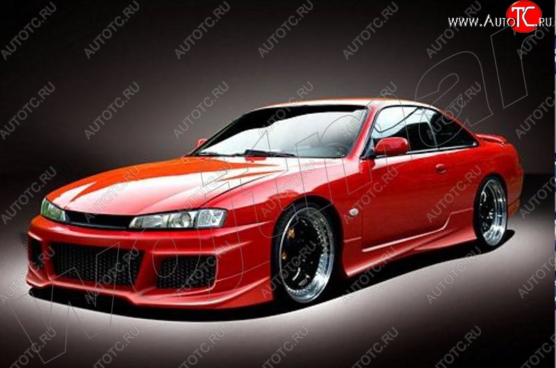 28 999 р. Передний бампер R1 Nissan Silvia S14 (1993-1999)  с доставкой в г. Пермь