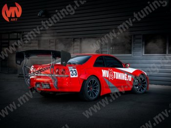 21 799 р. Крылья задние Rocket Banny  Nissan Skyline  R33 (1993-1998) (Неокрашенные)  с доставкой в г. Пермь. Увеличить фотографию 2