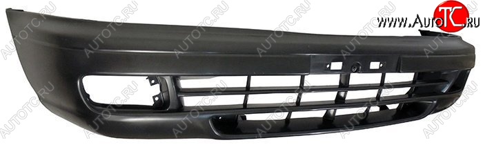 5 649 р. Бампер передний (96-98 c отверстиями под туманки, пр-во Тайланд) SAT  Nissan Sunny  N14 (1990-1998) (Неокрашенный)  с доставкой в г. Пермь