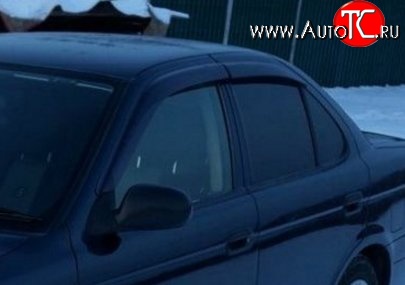 1 349 р. Комплект дефлекторов окон (седан) SkyLine Nissan Sunny B15 (1998-2004)  с доставкой в г. Пермь