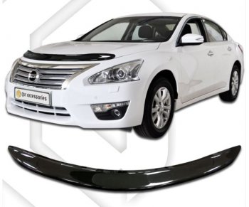 Дефлектор капота CA-Plastic Nissan Teana  3 L33 (2014-2020) дорестайлинг