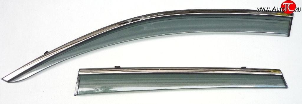 1 999 р. Ветровики Artway с металлизированым молдингом Nissan Teana 3 L33 дорестайлинг (2014-2020)  с доставкой в г. Пермь