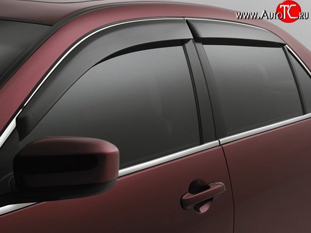 2 699 р. Дефлекторы окон (ветровики) Novline 2 шт. Nissan Teana 2 J32 дорестайлинг (2008-2011)  с доставкой в г. Пермь