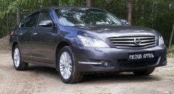 999 р. Реснички на фары RA Nissan Teana 2 J32 рестайлинг (2011-2014) (Неокрашенные)  с доставкой в г. Пермь. Увеличить фотографию 3