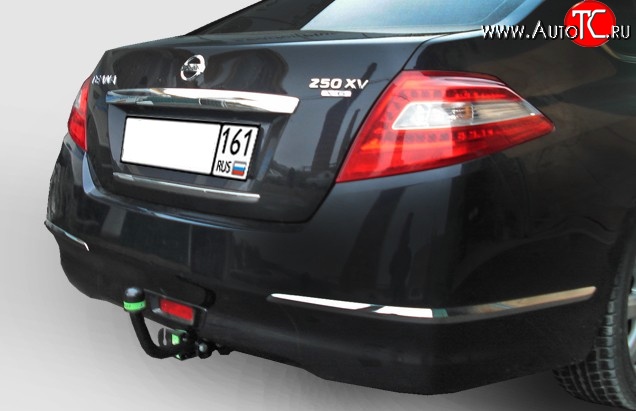 8 499 р. Фаркоп Лидер Плюс  Nissan Teana  2 J32 (2008-2011) дорестайлинг (Без электропакета)  с доставкой в г. Пермь
