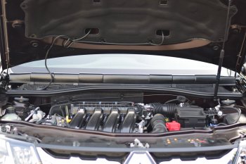 2 889 р. Накладка в проем стеклоочистителей переднего стекла (жабо) Petroil Tuning  Nissan Terrano  D10 (2013-2022), Renault Duster  HS (2010-2021)  с доставкой в г. Пермь. Увеличить фотографию 6