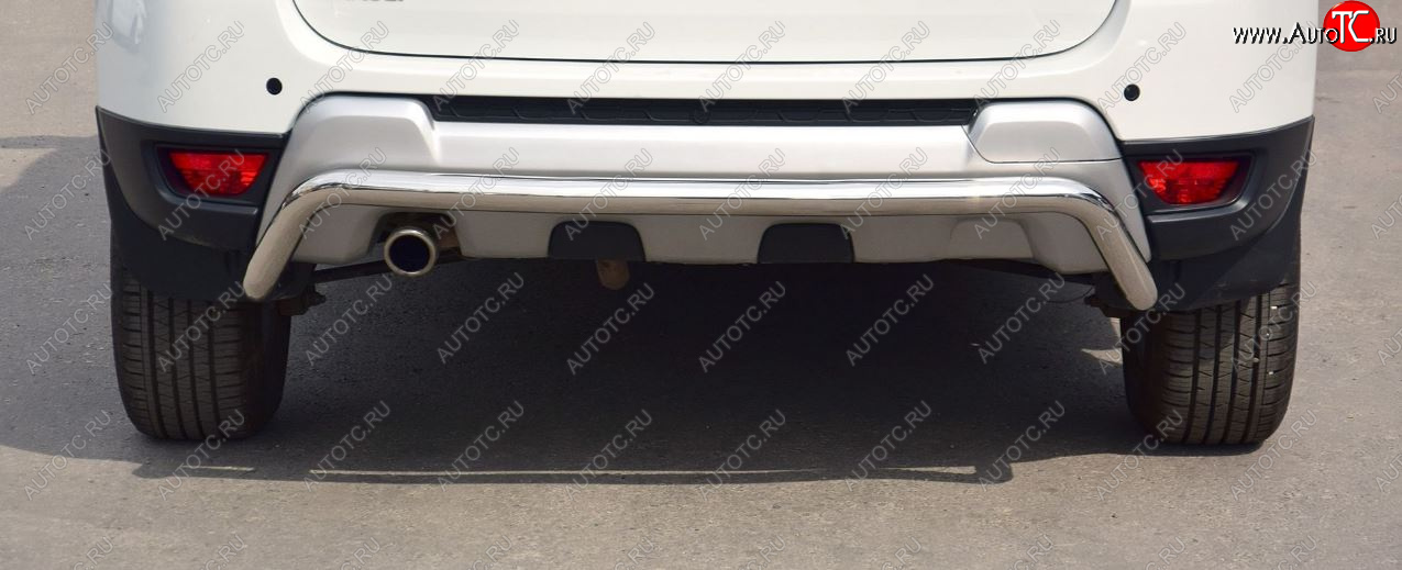 16 089 р. Защита заднего бампера PT GROUP Ø51мм (НПС) RENAULT Duster 2012-/ NISSAN Terrano 2014-  Nissan Terrano  D10 (2013-2022), Renault Duster  HS (2010-2015)  с доставкой в г. Пермь