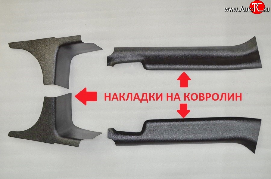 1 349 р. Накладки Kart RS на ковролин порога в салон Renault Duster HS дорестайлинг (2010-2015)  с доставкой в г. Пермь
